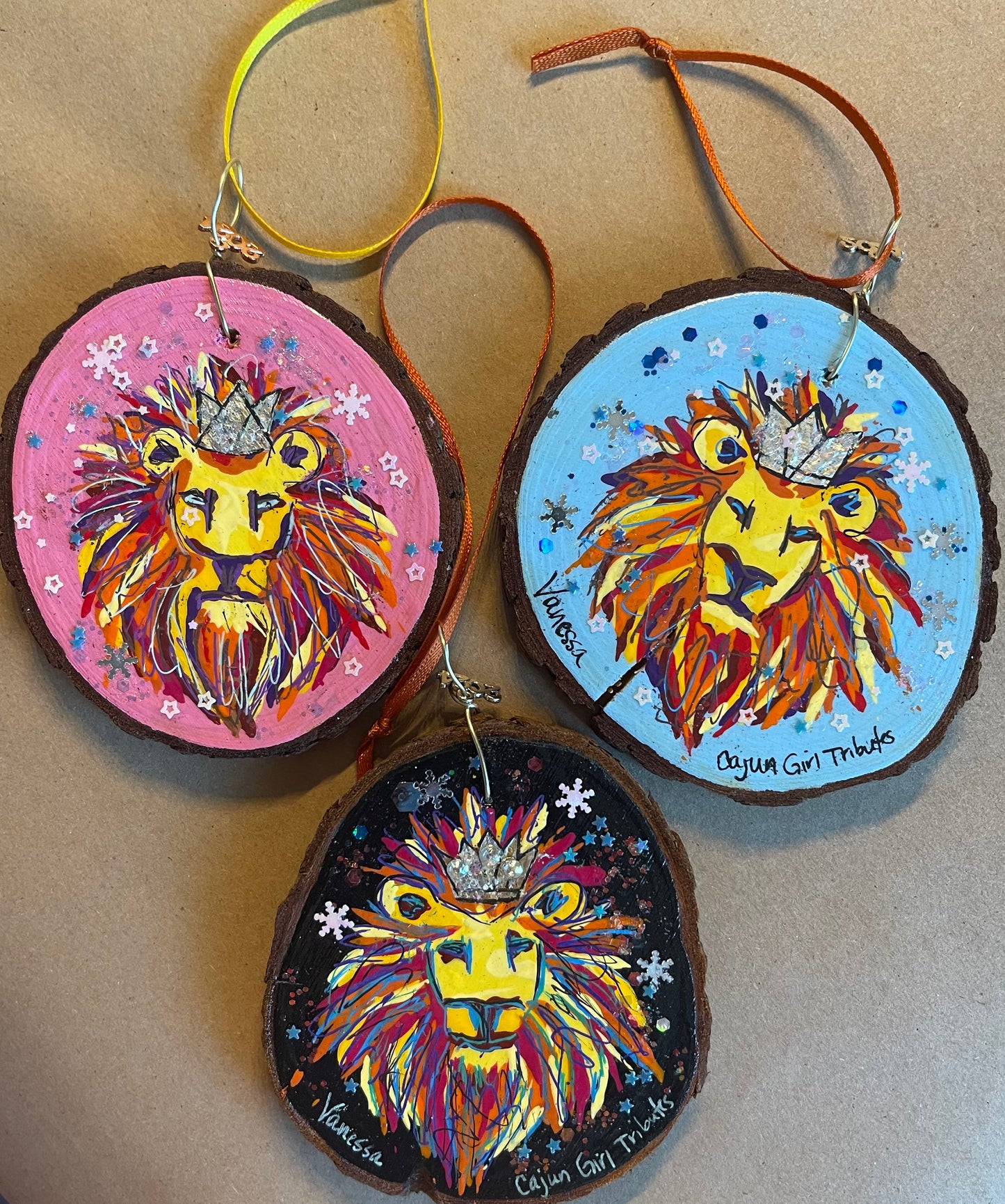 2024 Hand Painted Ornaments