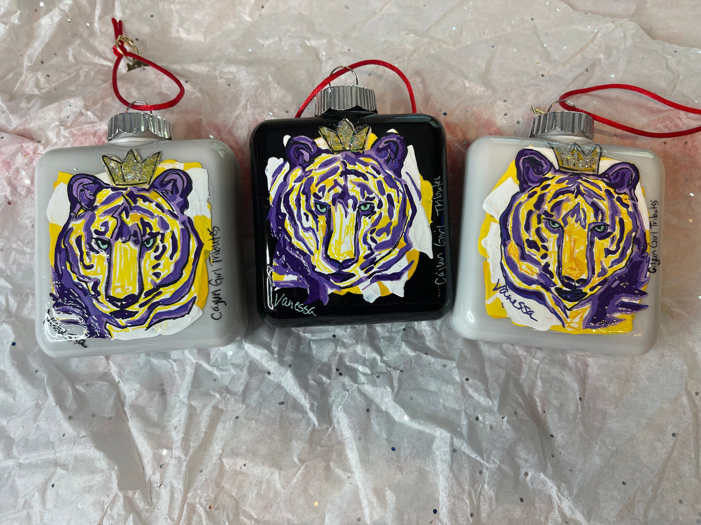 2024 Hand Painted Ornaments